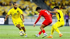 Malaysia lên đỉnh, đứng trên ĐT Việt Nam nhưng ở thế… ngàn cân treo sợi tóc